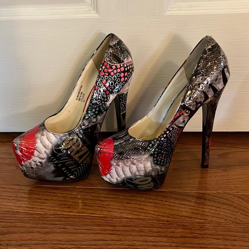 6 inch platform stilettos